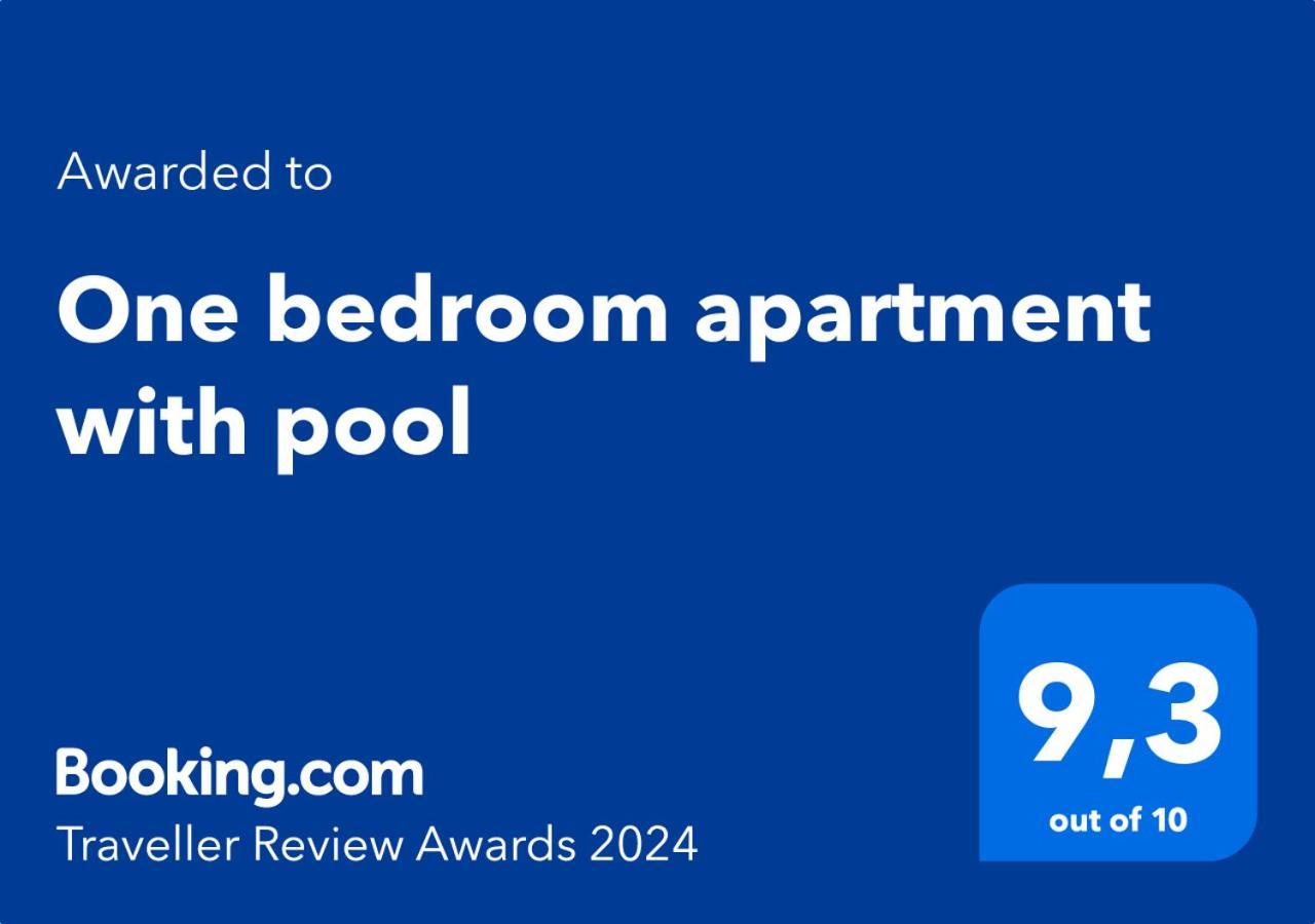 One Bedroom Apartment With Pool Plakiás Eksteriør bilde